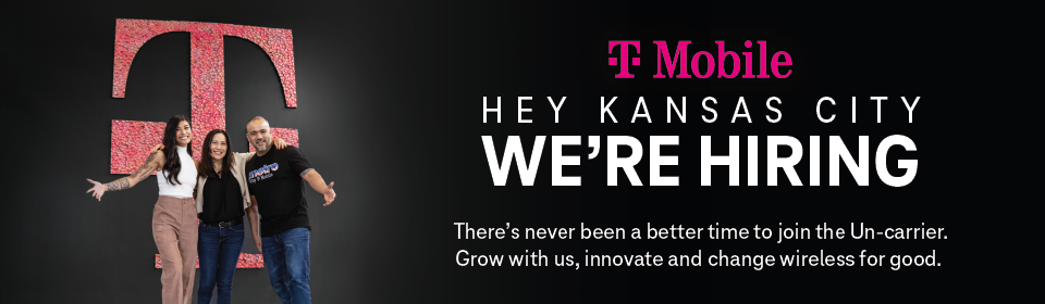 T-Mobile | Hey Kansas City, We're Hiring | There's never been a better time to join the Un-carrier. Grow with us, innovate and change wireless for good.