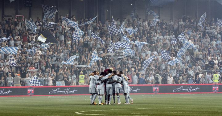 Sporting KC game at Children's Mercy Park