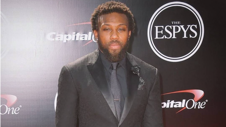 Eric Berry wearing Tom Paolini
