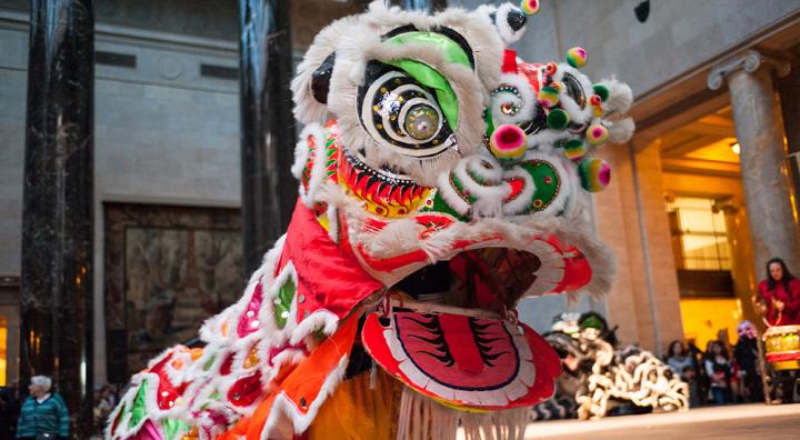 Chinese New Year Dragon large puppet