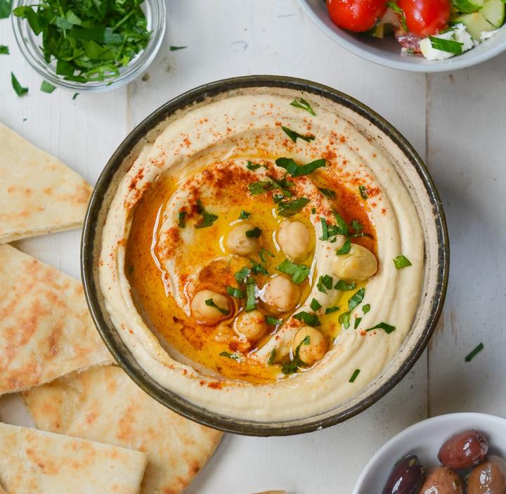 Bowl of hummus