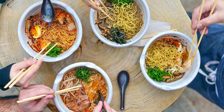 Vietnamese noodle bowls